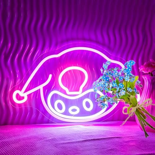 Neon Signs for Wall Decor, Cute Led Sign Neon Light up Signs by bkuupauneonsign