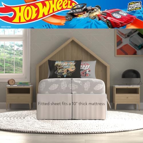 Hot Wheels Kids Bedding Super Soft Comforter and Sheet Set with Sham, 5 Piece Twin Size, (Officially Licensed Product) By Franco - Image 6