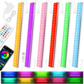 Benreom 6 Pack RGB Under Cabinet Lights with App and Remote Control by Benreom