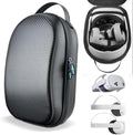 sarlar Carrying Case for Meta Quest 3S/Quest 3/Quest 2 VR Headset, Controller, Original Head Strap, Carbon Fiber Hard Shell Pouch with Lightweight Portable Protection for Travel Storage by Unknown