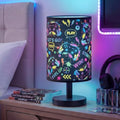 Glooglitter Video Game Table Lamp for Gifts 3 Colors Dimmable Lights 11.02 x 5.12 Inch Night Light Bedside Decor Lamps for Bedroom Desk Birthday Gifts Home Decor by Glooglitter