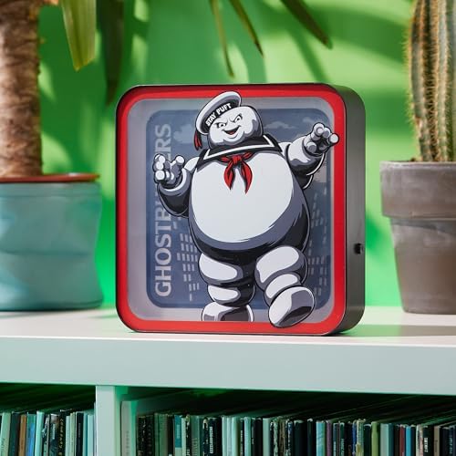 Numskull Ghostbusters Stay Puft Lamp Wall Light - Ambient Lighting Gaming Accessory for Bedroom, Home, Study, Office, Work - Official Ghostbusters Merchandise - Image 5