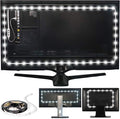 Power Practical LED Lights for TV Backlight - Luminoodle, USB Powered TV LED Light Strip w/ Bias Ambient Lighting for Home Theater - True White - Size (24"-29” TV) by PowerPractical
