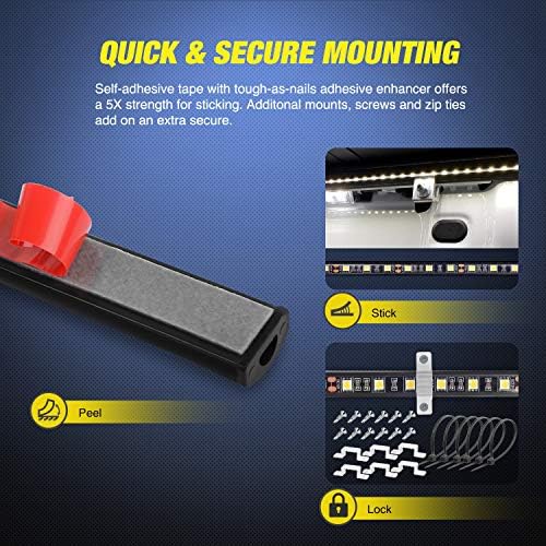 Nilight 3PCS 60 Inch Truck Bed Light Kit 270 LEDs - Image 4