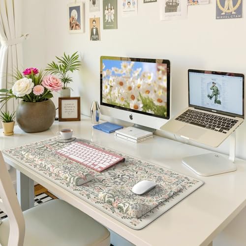iLeadon Desk Protector Mat, Ergonomic Wrist Pad for Keyboard and Mouse - Image 7