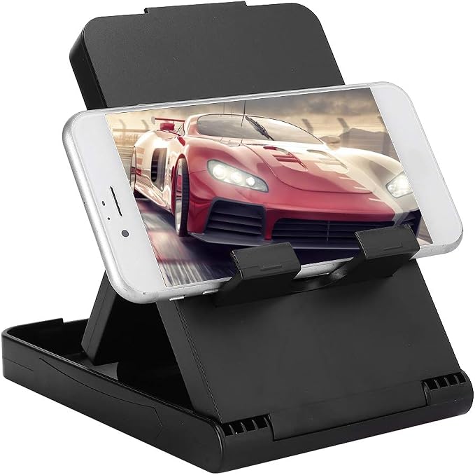 Game Console Stand Foldable Adjustable Play Stand for Host Lightweight ABS Material 30 45 60 Degree Angle - Image 6