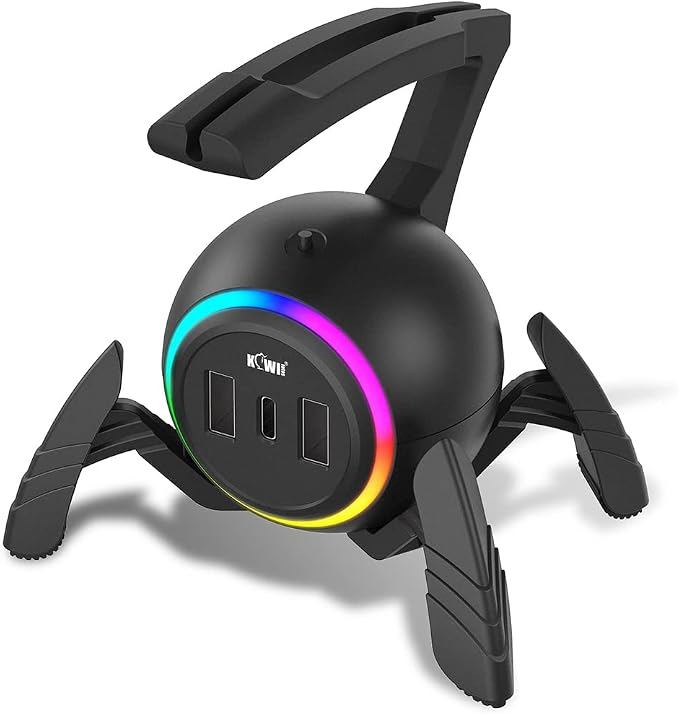 KIWIFOTOS Mouse Bungee RGB Gaming Mouse Cord Holder Controller by KIWIFOTOS