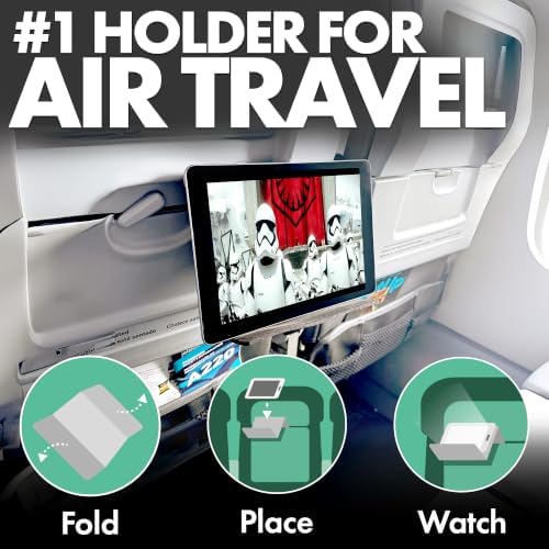 Flight Flap Airplane Phone Holder, Flexible Airplane Tablet Holder Travel - Image 2