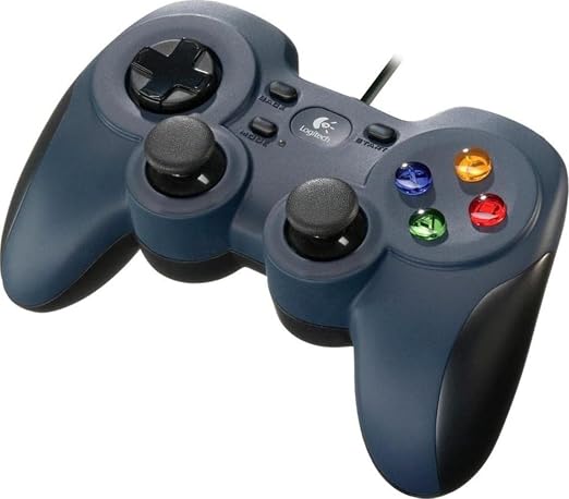 Logitech G F310 Wired Gamepad Controller Console - Blue/Black by Unknown
