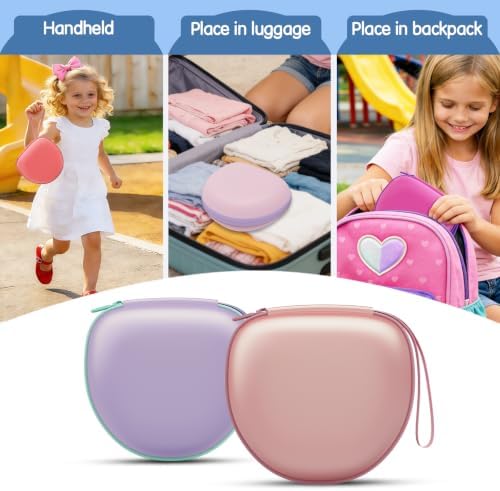 Kids Headphones Case for Folding Headphone, Mint Green (Case Only) - Image 5