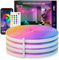 SILFU Neon Rope Lights, 65.6FT (2x32.5FT) RGB LED Strip Lights by SILFU