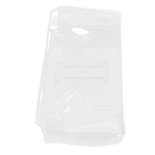 Clear Shockproof TPU Protective Case for ROG Ally Handheld 2023, Transparent Game Console Cover with Foldable Stand and Non - Slip Grip for Gaming Comfort (Transparent) - Image 7