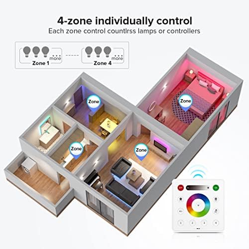 BTF-LIGHTING RC3 RF Wireless LED Dimmer Remote - Image 5