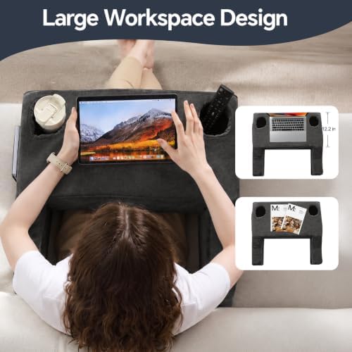 Reading Pillow for Lap, Lap Desk Pillow for Arm Rest with Adjustable-Angle - Image 5