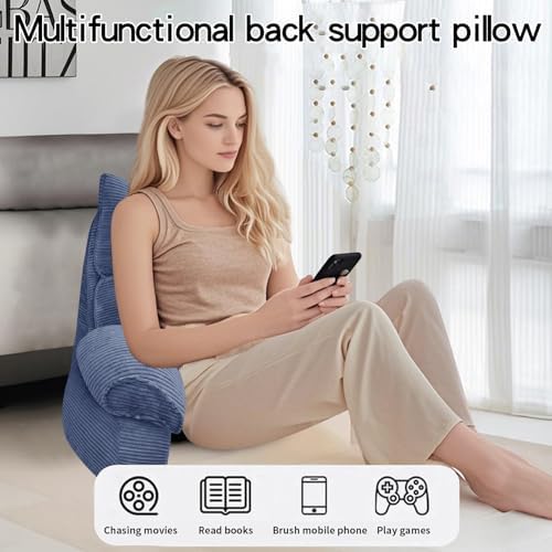 RRPAHWTV Reading Pillow for Bed with Arms, Back Support, Memory Foam - Image 5