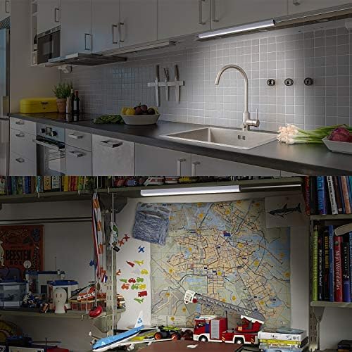 DWEPTU Under Cabinet Light, 12 Inch LED Light Bar, USB Powered, Cool White - Image 4