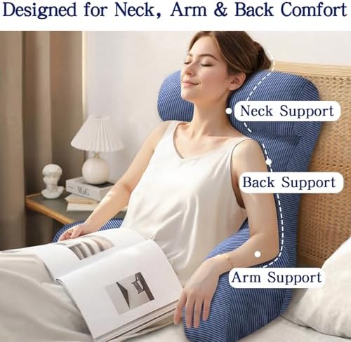 Reading Pillows for Sitting in Bed Adult - Image 3
