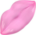 Gel Wrist Rest for Keyboard and Mouse Transparent Pink Lip Elbow Pad Cushion Ergonomic Cute Clear Cool Mouse Wrist Pad Silicone Non-Slip Support for Computer Gaming Home Office Women Girl Hand Pillow by WFCYGL