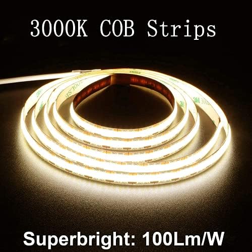 dephen 5V USB LED Light Strip 4.9ft, Warm White Under Cabinet Lighting - Image 3