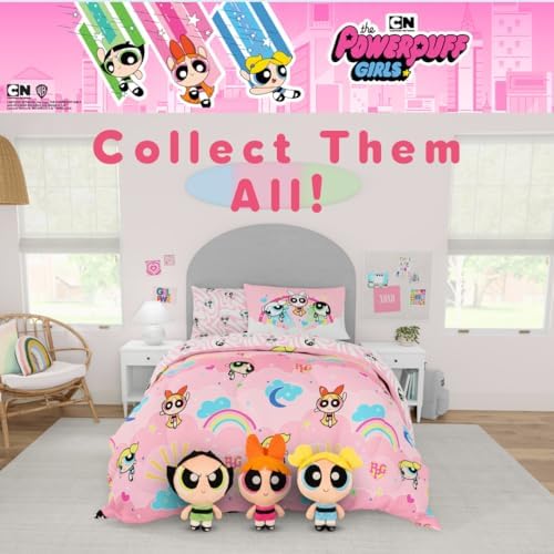 The Powerpuff Girls Buttercup Bedding Super Soft Cozy Decorative Cuddle Pillow, (Officially Licensed Product) By Franco Collectibles - Image 7