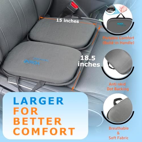 Sojoy 3 in 1 Gel Seat Cushion (Darkgray) - Image 2