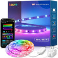 Lepro S1 AI Smart LED Strip Lights with IC 100ft(2 Rolls of 50ft) 2.4G WiFi by Lepro