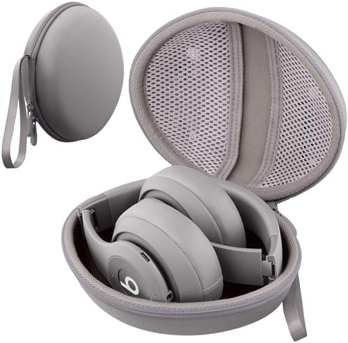 for Beats Studio Pro/Studio3/Solo4/Solo3 Headphones Hard Case, Sandstone by co2CREA