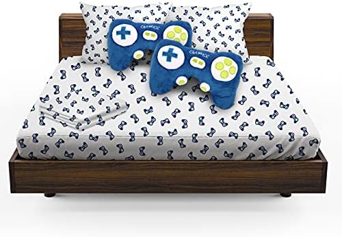 L LIFETIME Gaming Pillow for Reading, Working, Lap Desk, Arm Rest Pillow, Gamer Room Decor for Boys, Memory Foam Bed, Sofa Rest Plush Soft Throw Cushion Pillow for Gamers of All Ages - Image 3