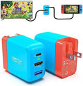 Mirabox Portable Switch Dock Charger for Nintendo Switch - 36W TV Docking Station with 4K HDMI, USB-C PD Fast Charging, USB 2.0 - Full-Featured USB-C Cable Included by Mirabox