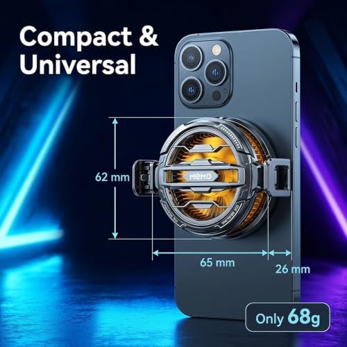 Magnetic Phone Cooler Gaming Semiconductor Fan for iPhone Android - Image 6
