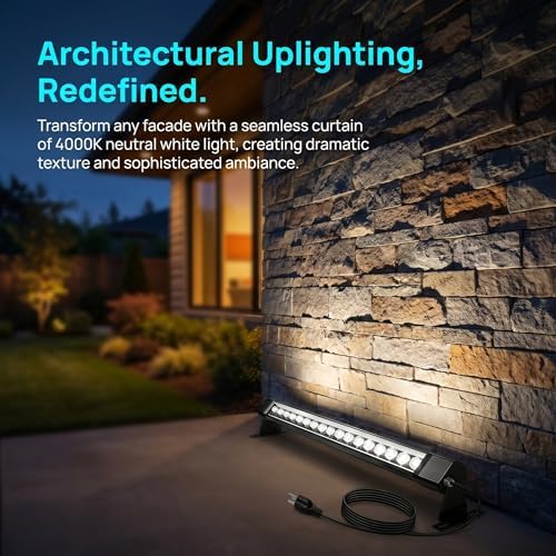 2Pack 72W Wall Washer Light 4FT 5000K 120V IP67 Waterproof Plug-in - Image 6