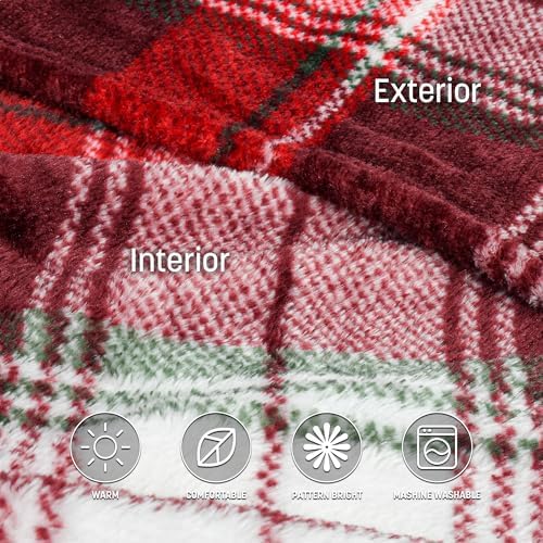 Catalonia Wearable Blanket with Sleeves for Women & Men, Fleece Wrap Throw - Image 6