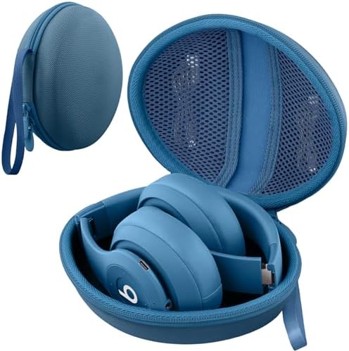 for Beats Studio Pro/Studio3/Solo4/Solo3 Headphones Hard Case, Blue by co2CREA