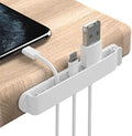 pzoz Cable Clips, 3 Pack Cord Organizer Charger Cable Management for Organizing Home Office Desk Phone Car Cable Wire, Self Adhesive Cord Holders (White) by pzoz