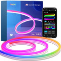 Lepro N1 AI Smart RGB Rope Lights for Christmas, Personalized AI Lighting Designer, LightBeats Music Sync, Color Segment DIY, Voice Control Via App, 19.68ft Wi-Fi & Bluetooth LED Strip Lights by Lepro