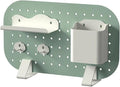 Mountable Display Pegboard with Privacy Panels and Desk Organizer Set - Enhance Office and Gaming Space Organization by Unknown