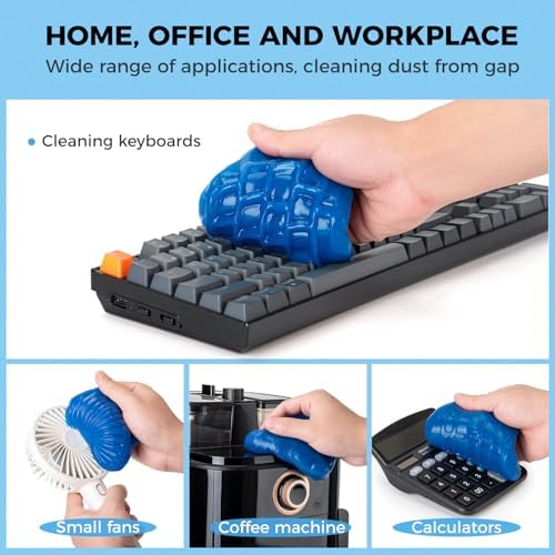 ColorCoral Cleaning Gel Dust Cleaner for PC Keyboard Car Detailing, 160g - Image 5