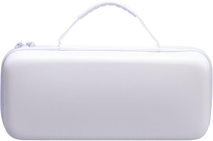 Portable Travel Daily Carry Case for MSI Claw A1M 7" 2024 Hard Sleeve Shell Cover Handheld Game Console Skin Protective Storage Bag with Non-Slip,Anti-Collision,Shockproof (White) - Image 4