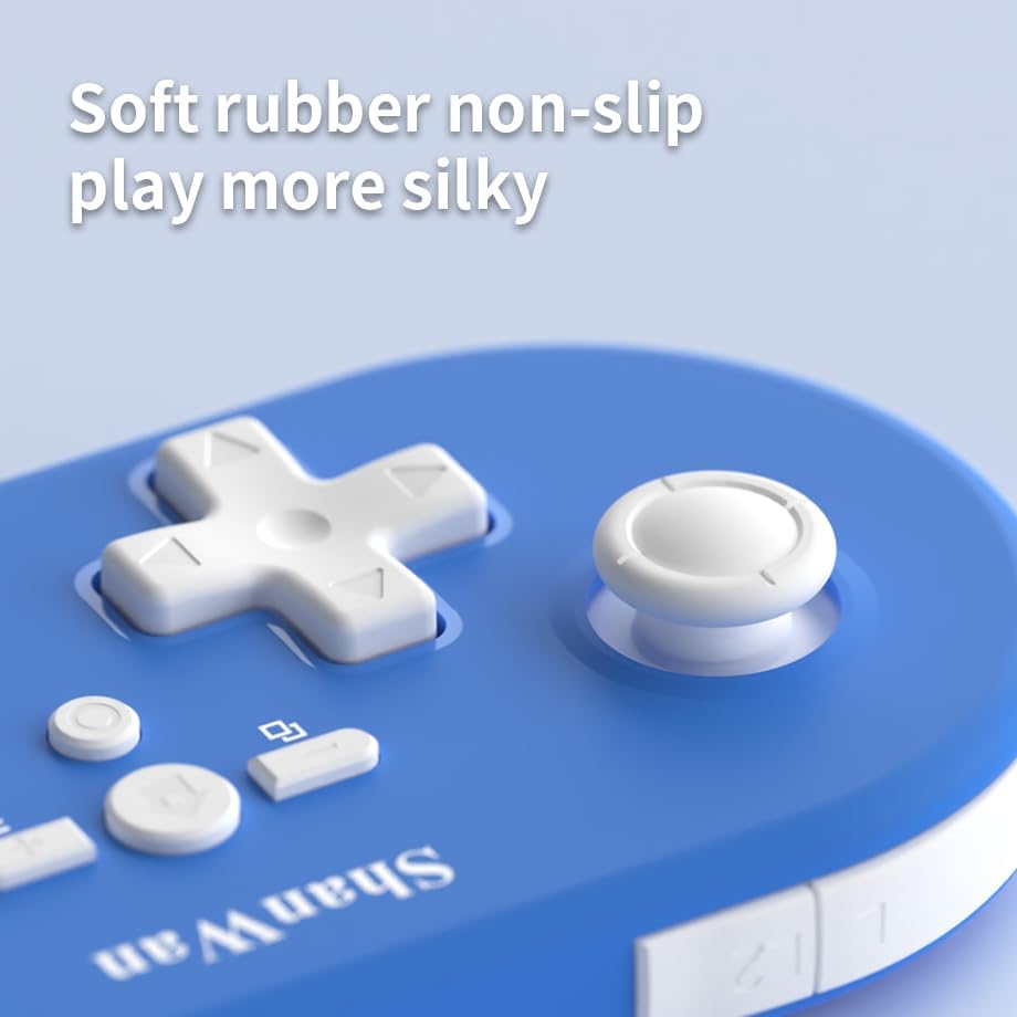 ShanWan Wireless Bluetooth Controller is Compatible With the Switch/Switch 2, Steam Deck, PC, Android, iPhone, iPad, and macOS. It Features Customizable Buttons and Macros, Motion Controls, linear Motor Vibration, Joysticks, Triggers, and a D-pad - Image 6