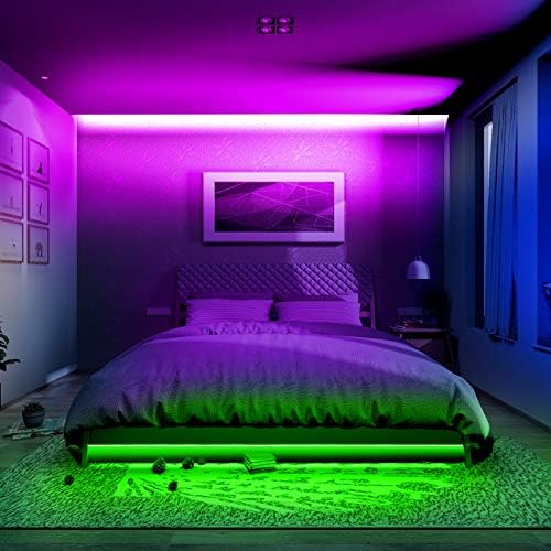 phopollo Led Strip Lighting Color Changing 32.8ft Flexible 5050 RGB - Image 5