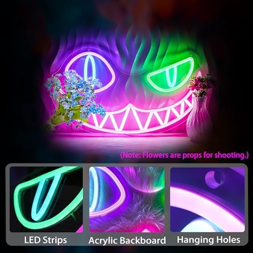 Cat Neon Signs for Wall Decor, Led Sign Neon Light up Signs - Image 6