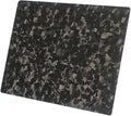 Multipurpose Carbon Fiber Mouse Pad - Hard, Thin, and Lightweight for Office, Gaming, and Daily Computer Use on Desk or Lap (Forged, Small) by Banjiang