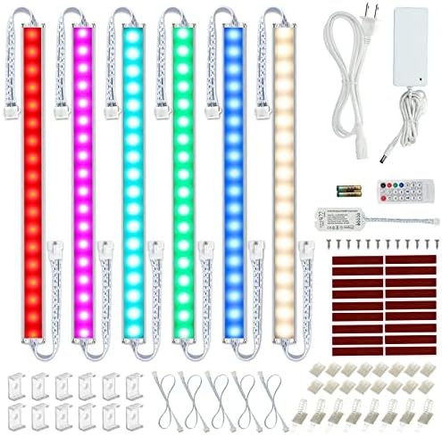 Litever Under Cabinet LED Light. RGBW. Color Change & Super Bright 4000K - Image 3