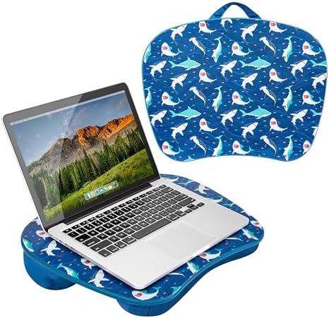 LAPGEAR MyStyle Lap Desk – Shark, Fits 15.6” Laptops - Image 6