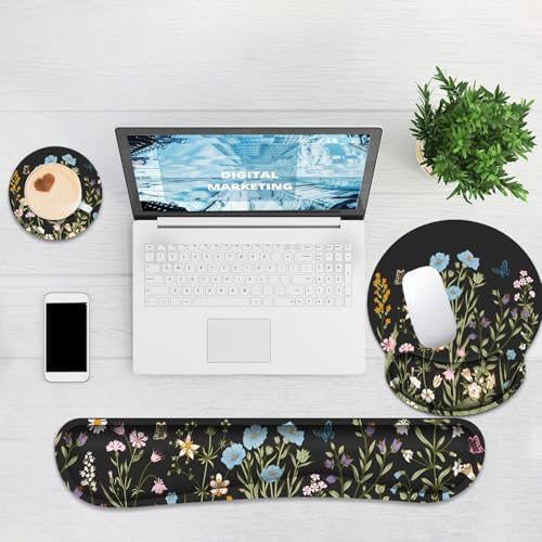 Ergonomic Mouse Pad with Wrist Rest and Keyboard Wrist Rest, Mousepad - Image 6