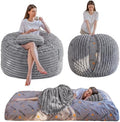 MAXYOYO Bean Bag Chair, Giant Bean Bag Chair for Adults with Pillow by MAXYOYO