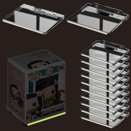 12-Pack Wall Shelves for Funko Pop Figures, Boxed or Unboxed, 5X4 Inches by Unknown