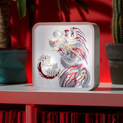 Numskull Official Yakuza Acrylic Logo Desk Lamp Wall Light for Bedroom, Office, Home, Study, Work - Image 2