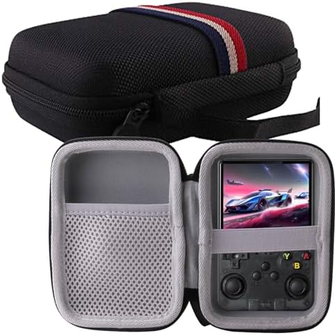 Hard Carrying Case Compatible with R40S Pro/R35 Plus/R36S Retro Handheld Game Console (for R36S) by WERJIA