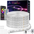 Ledagic 300ft Outdoor Led Strip Lights Waterproof, Ip68 Outside Led Light Strip Waterproof with Remote and App Control, Exterior Led Rope Lights Music Syne RGB Strip Lights for House Decor (2*150ft) by Ledagic